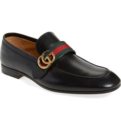 gucci loafers with fur mens|gucci loafers men nordstrom.